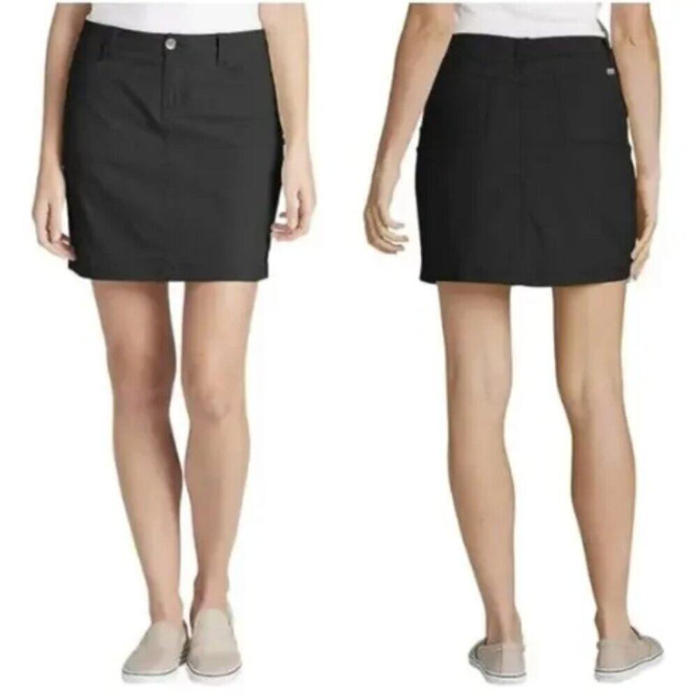 Eddie Bauer Adventure 2.0 Skort Black Size 12